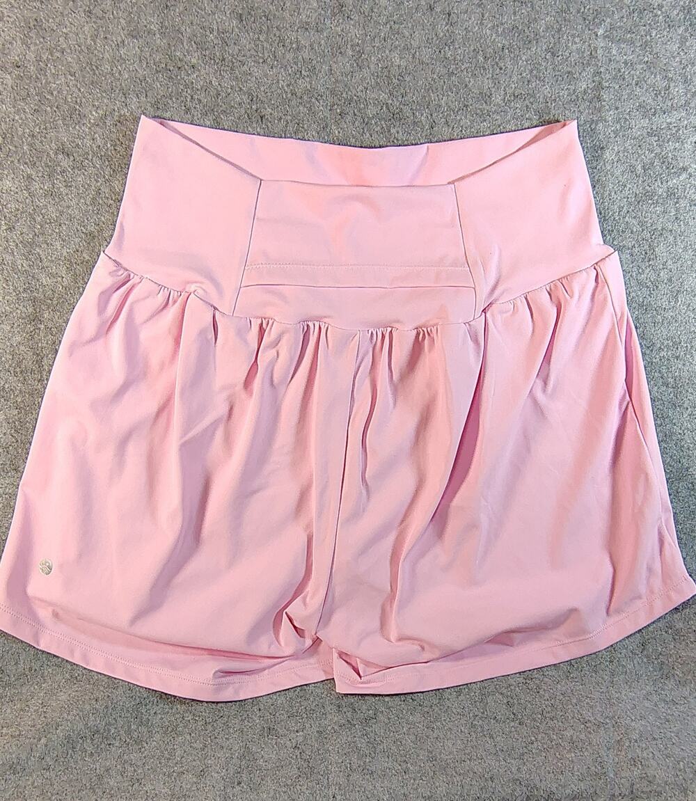 Halara Pink Athletic high crossover waistband Size L NWT